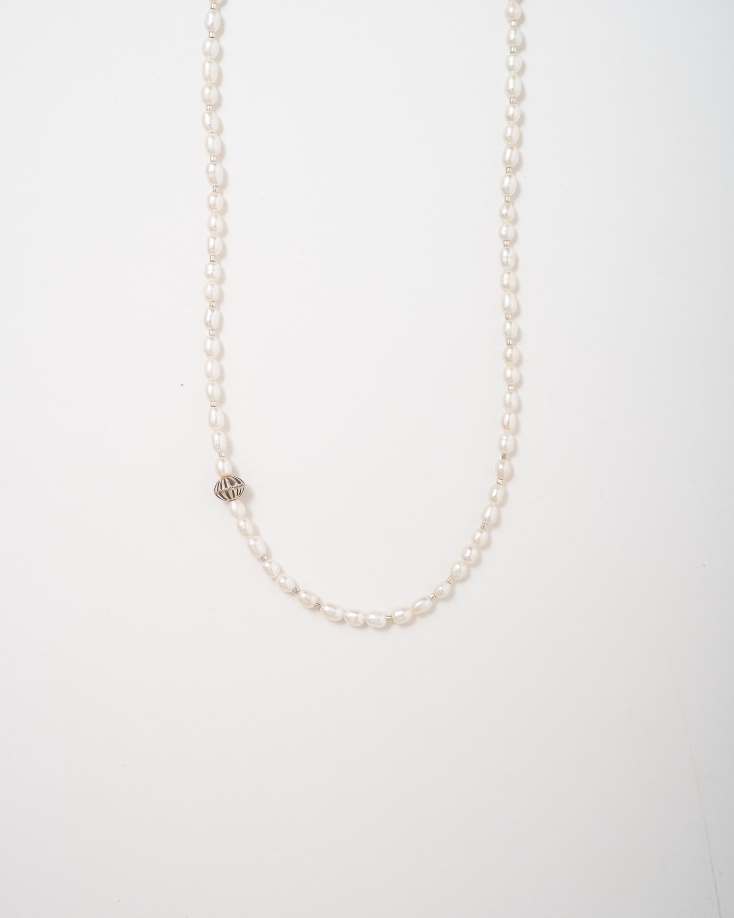 Freshwater Pearl + Shell Necklace