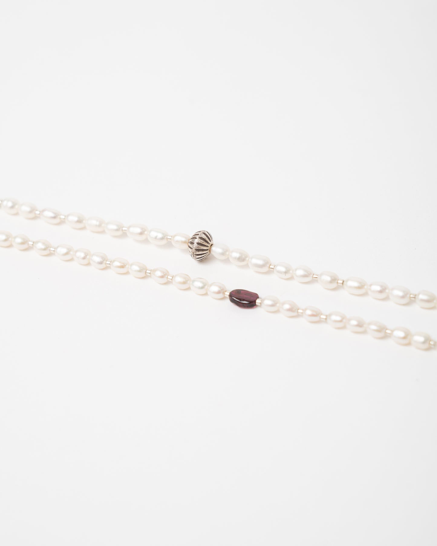 Freshwater Pearl + Shell Necklace