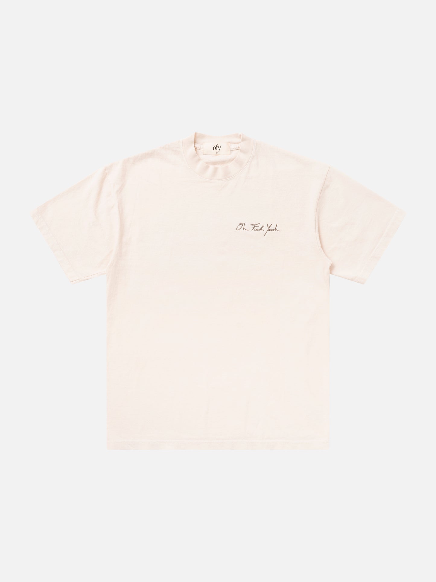 Classic Signature Tee - Natural