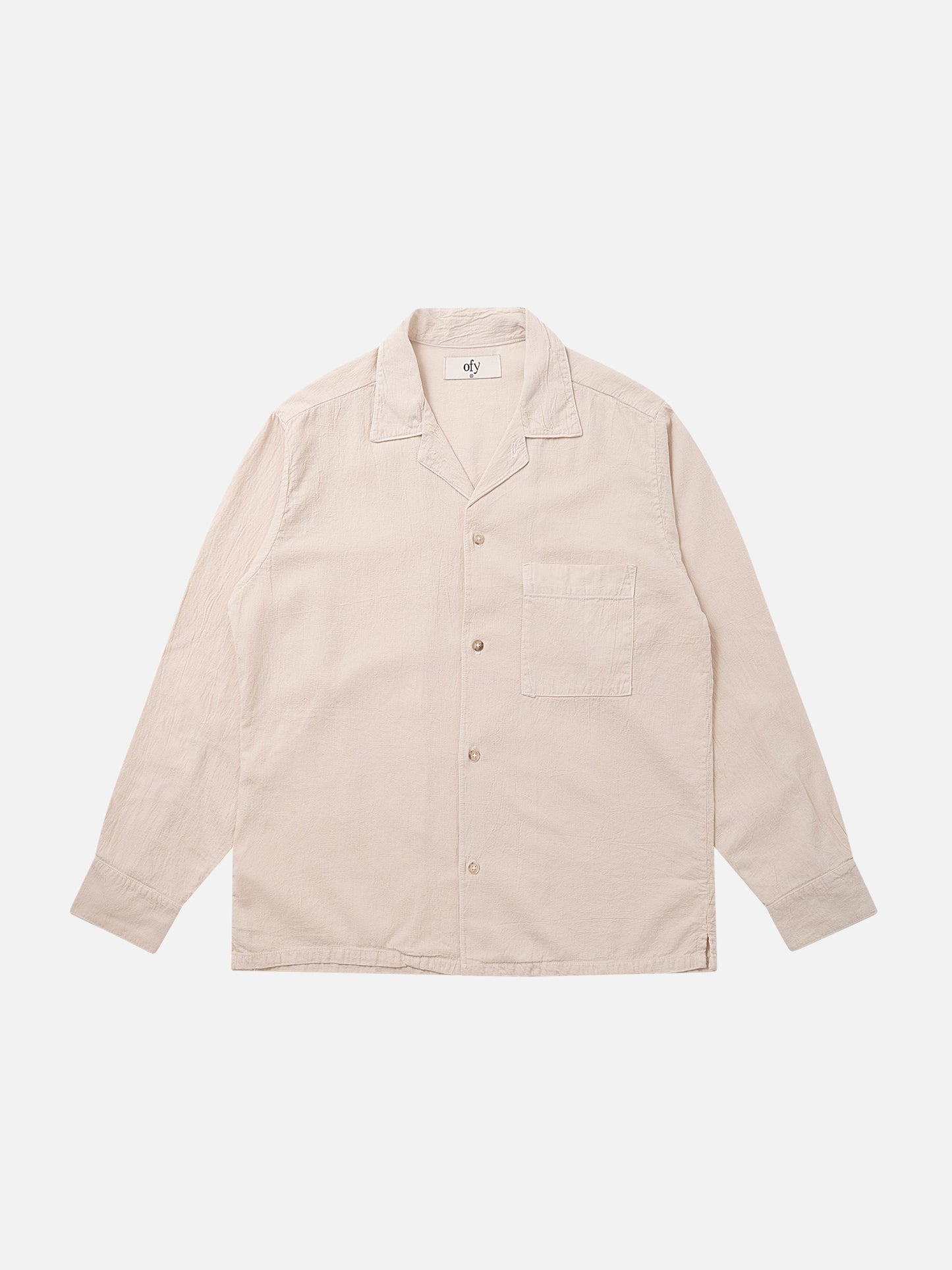 Horizon Crinkle L/S Shirt - Baby's Breath