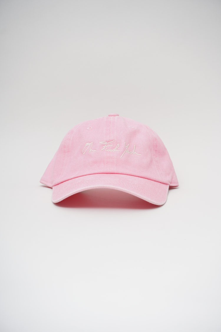 Signature Hat - Stonewash Flamingo