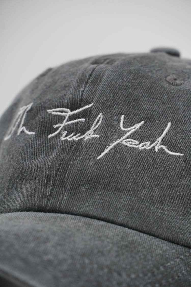 Signature Hat - Stonewash Black