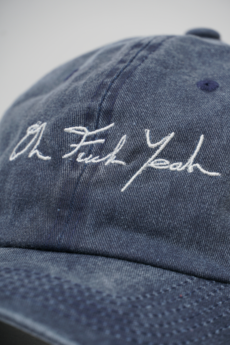 Signature Hat - Stonewash Navy