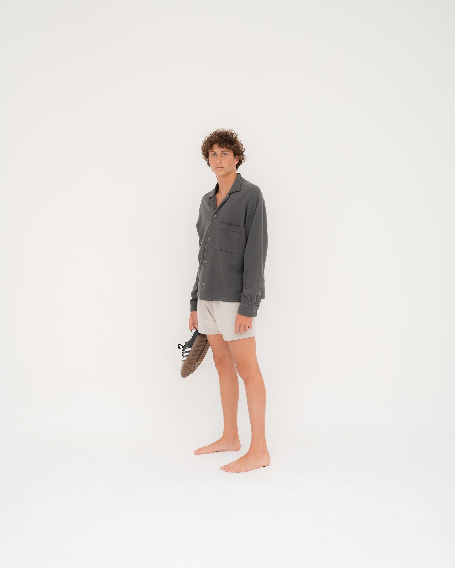 Terry Linen Short - Island Fossil