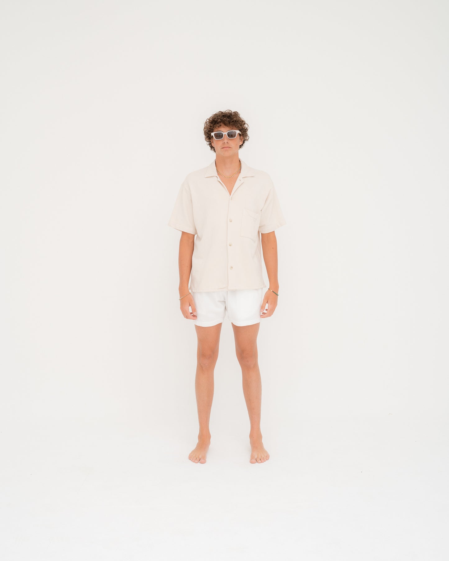 Terry Linen S/S - Arctic Wolf