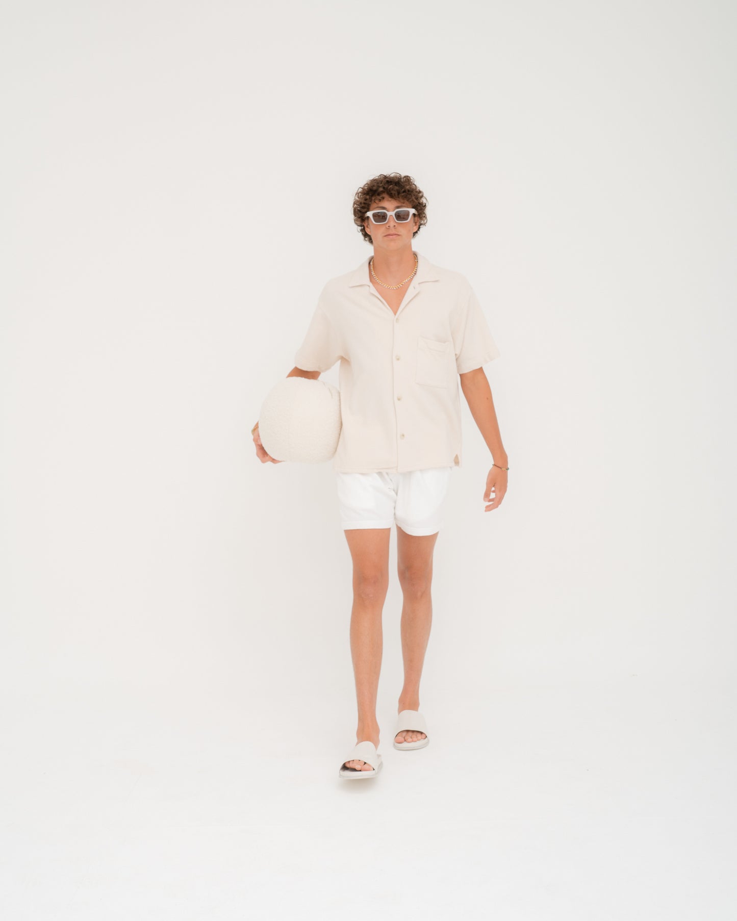 Terry Linen S/S - Arctic Wolf
