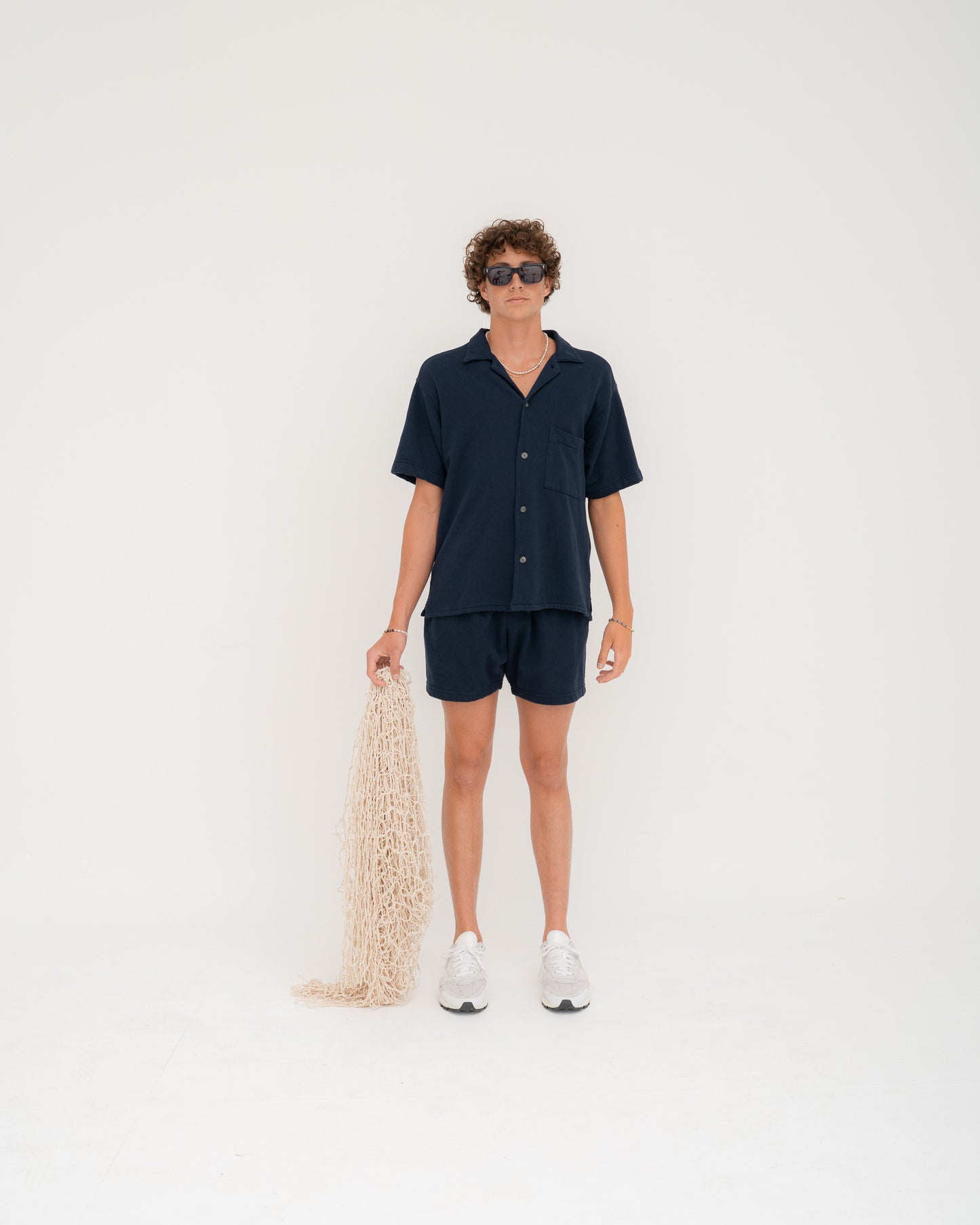 Terry Linen Short - Oceana