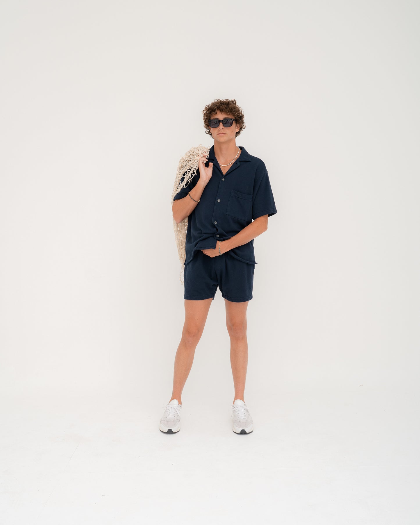 Terry Linen Short - Oceana