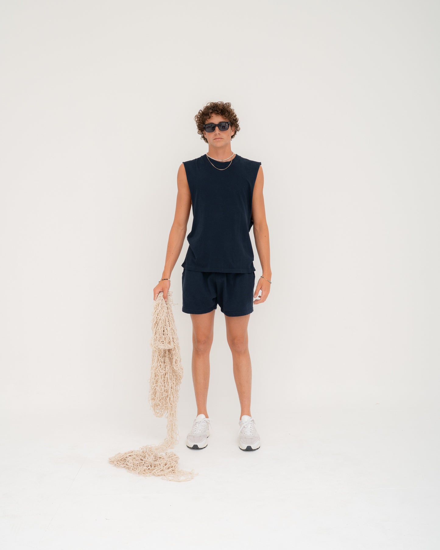 Terry Linen Short - Oceana