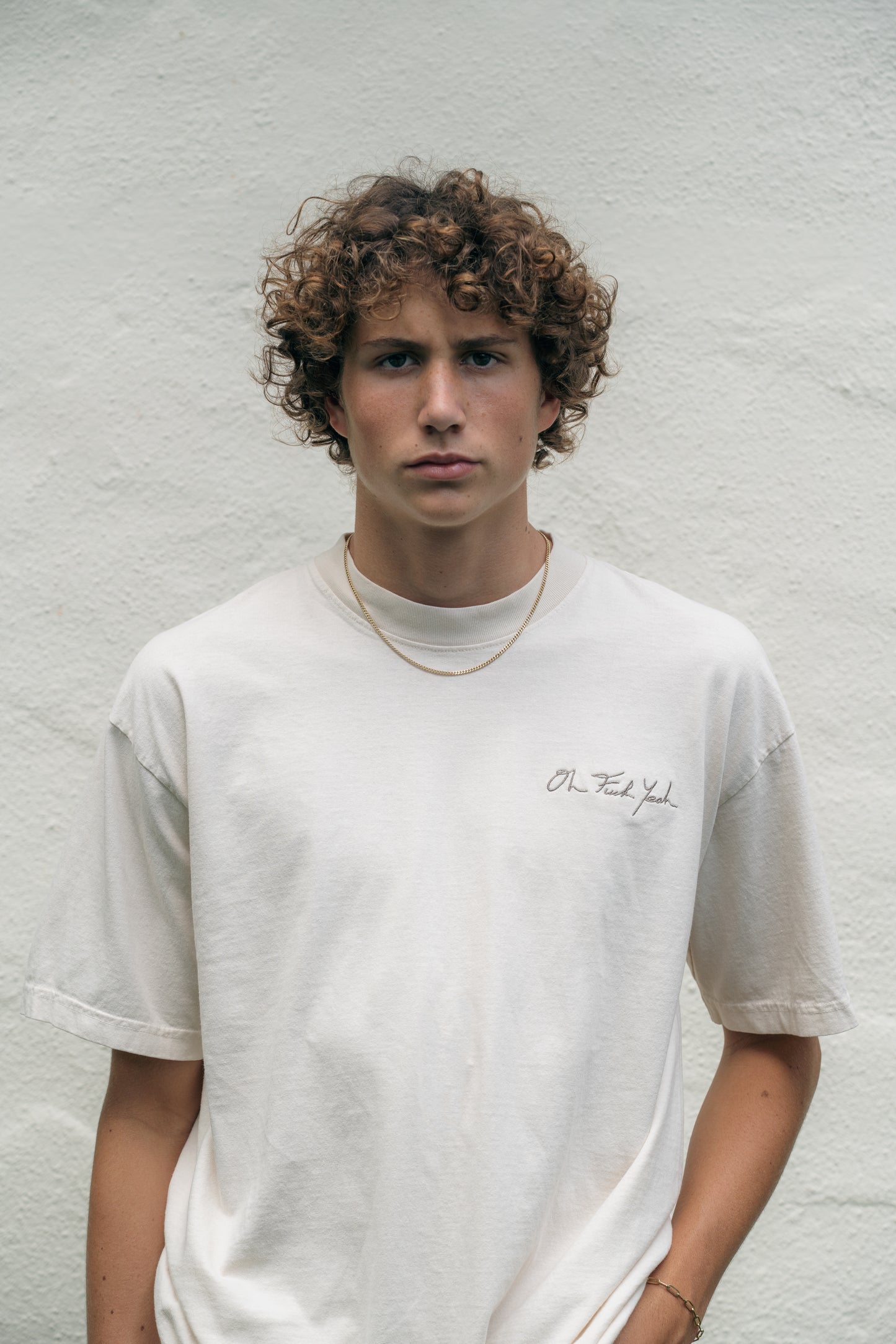 Classic Signature Tee - Natural