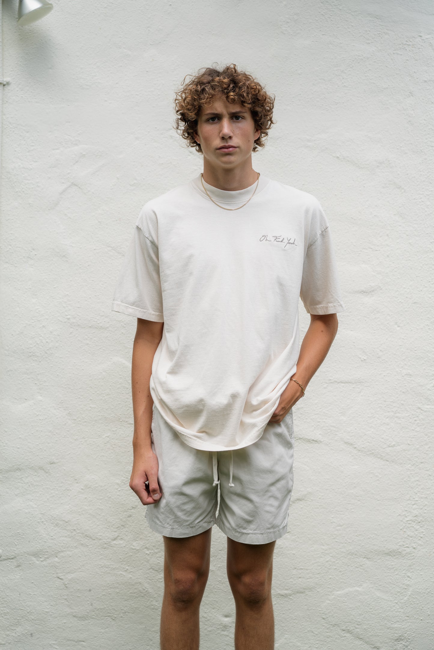 Classic Signature Tee - Natural