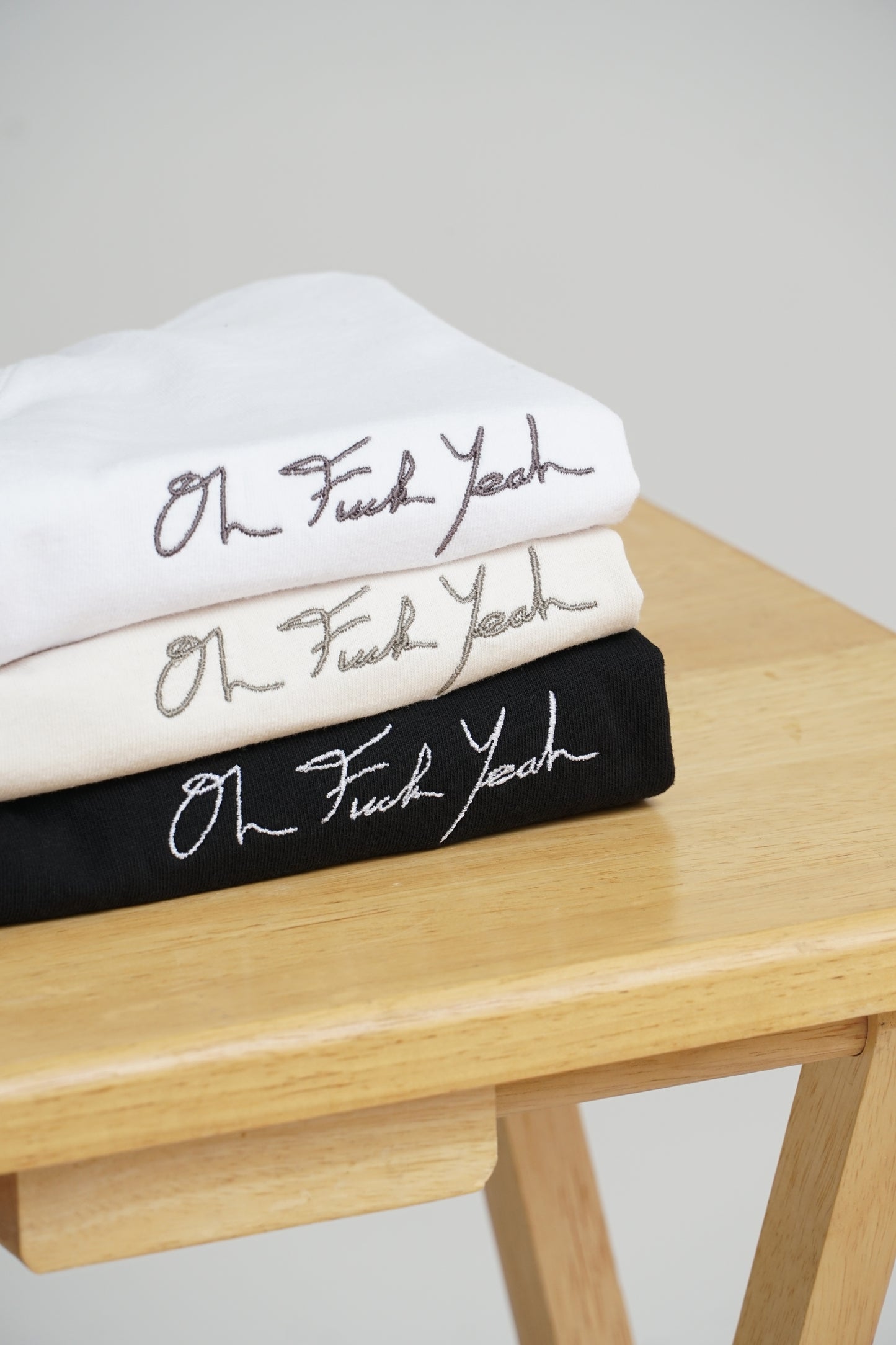 Classic Signature Tee - Natural