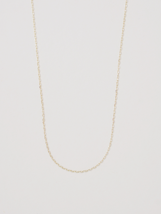 20" Mini Tiffany Necklace - Yellow Gold