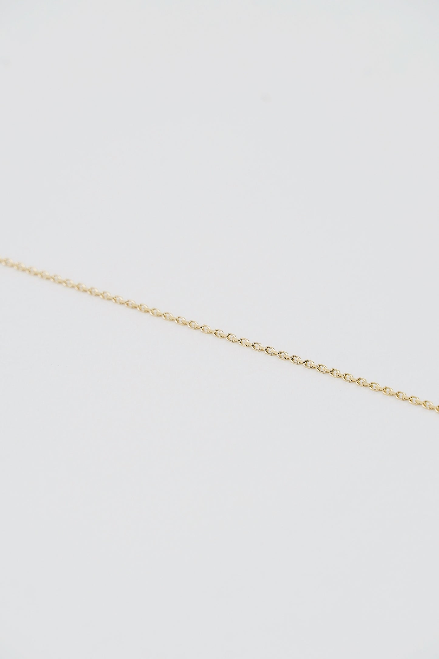 20" Mini Cable Necklace - 14K Gold