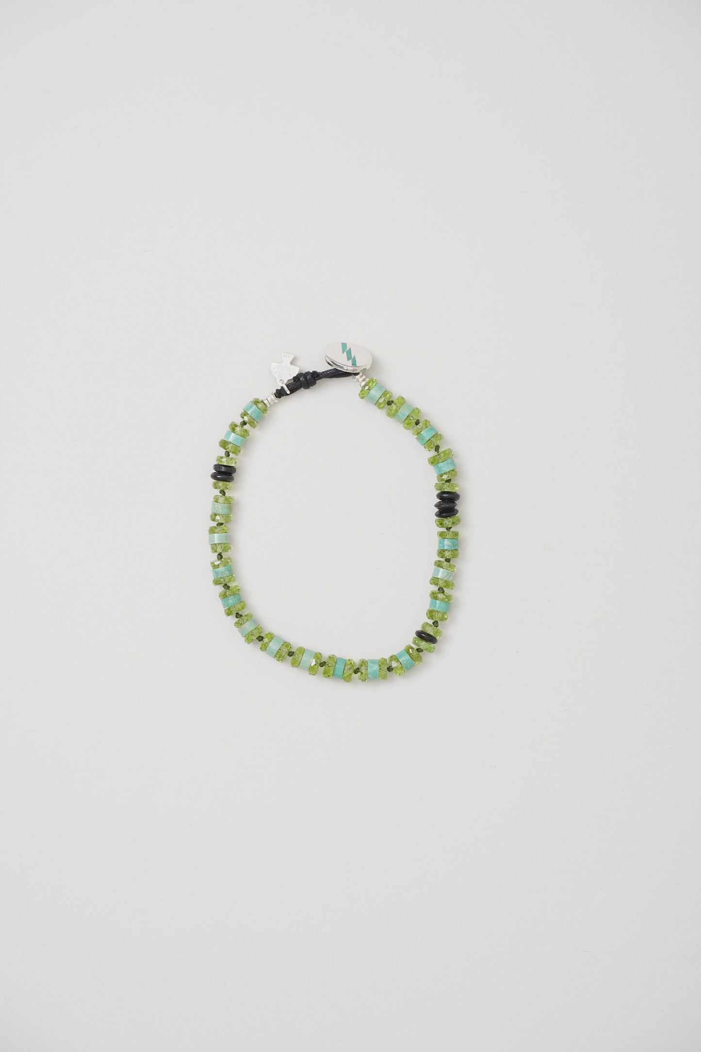 Peyote Bird - Ocean Glass Bracelet