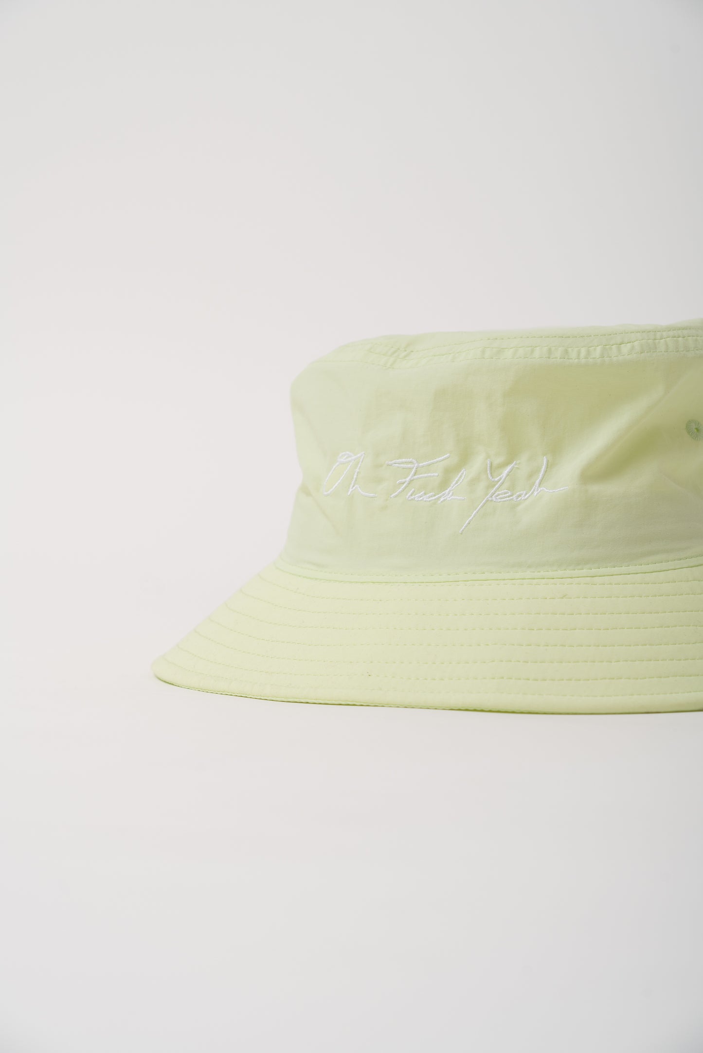 Signature Nylon Bucket - Lime