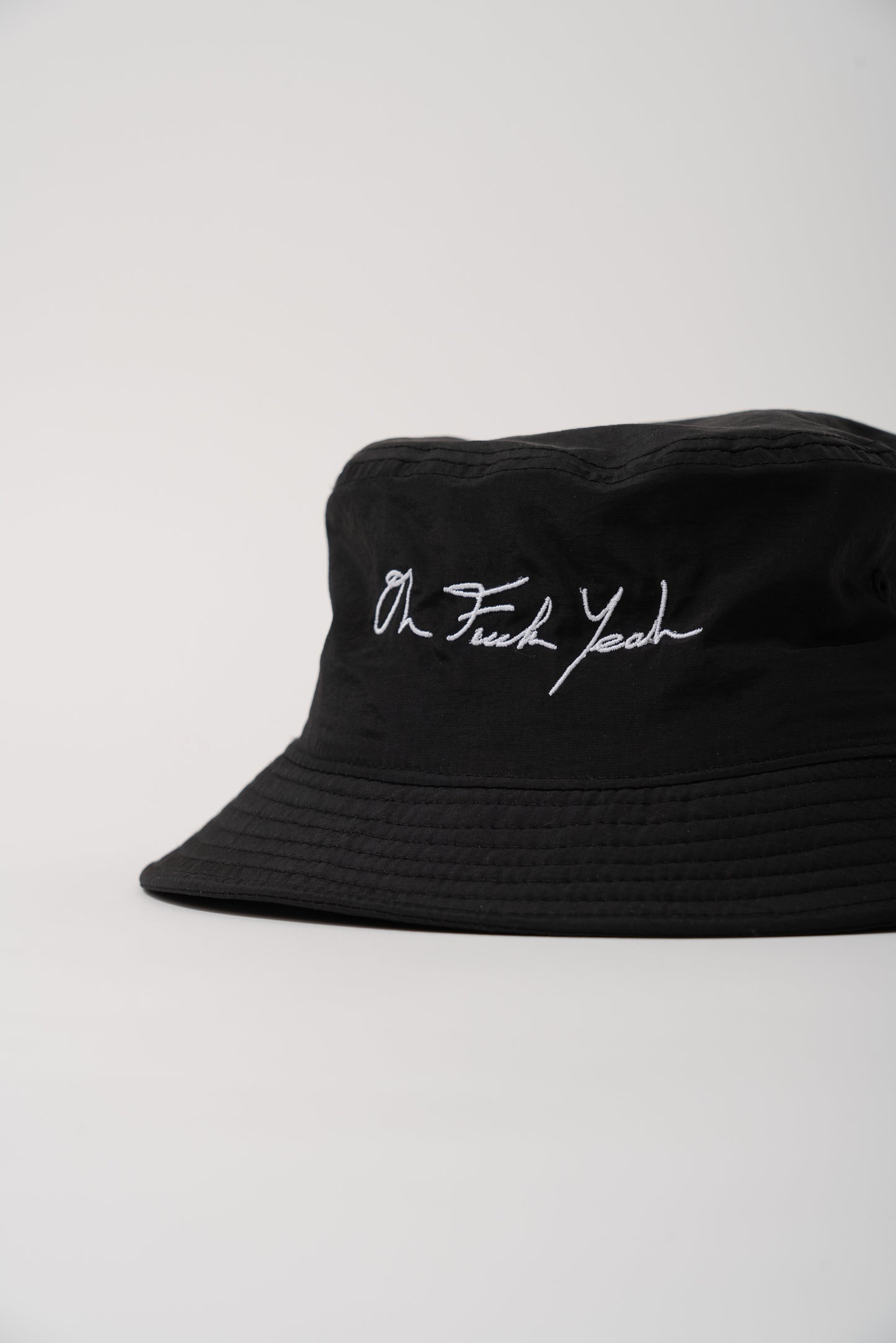 Signature Nylon Bucket - Black