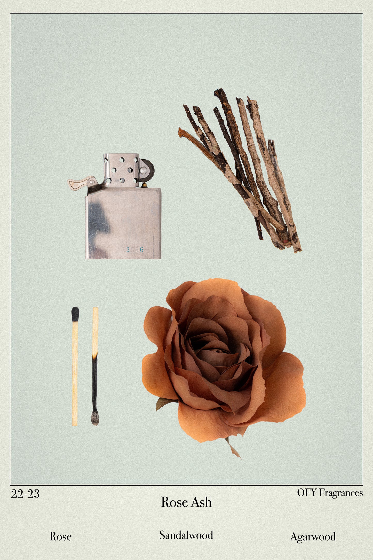 OFY Candle - Rose Ash