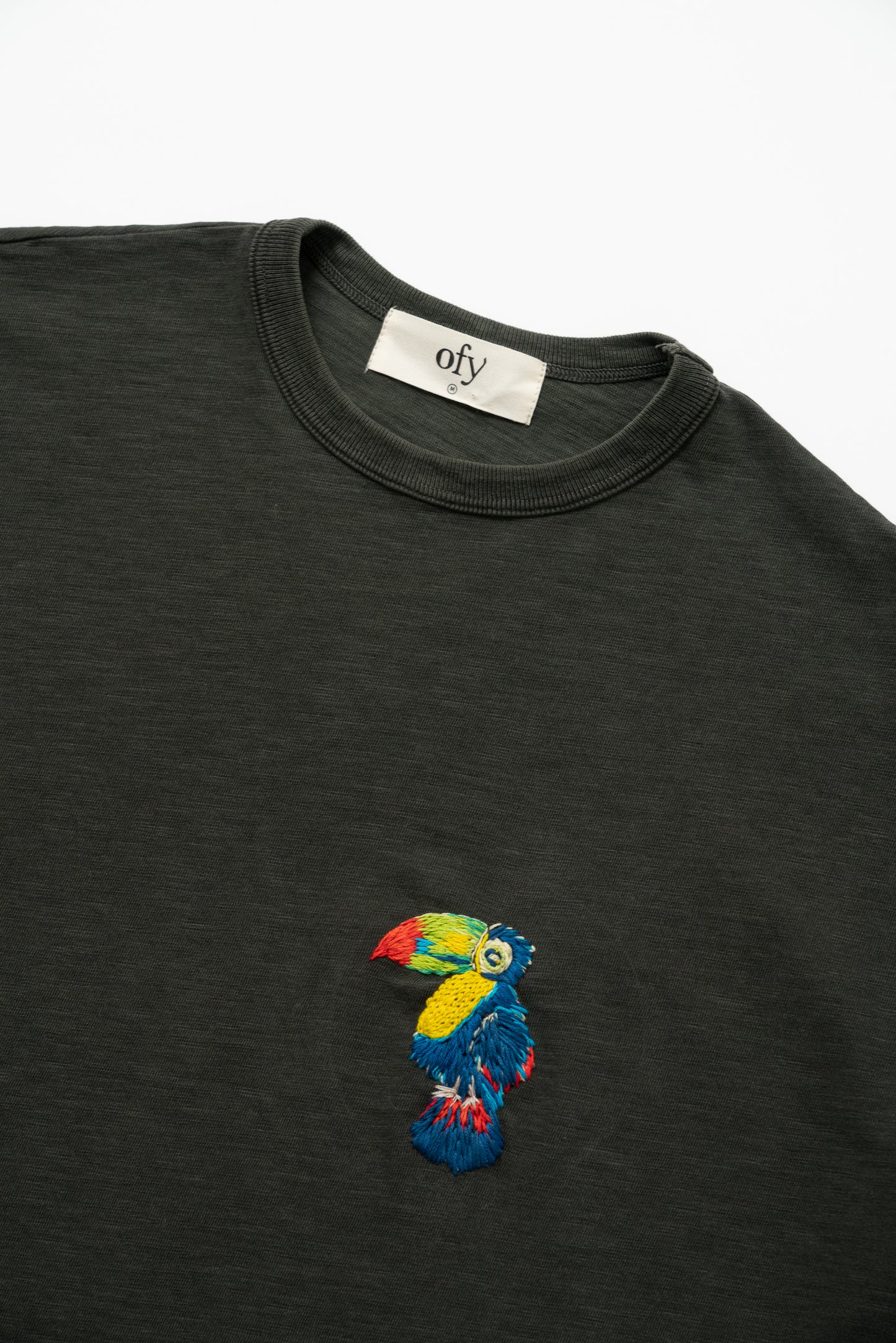 Embroidered Journey Tee - Toucan