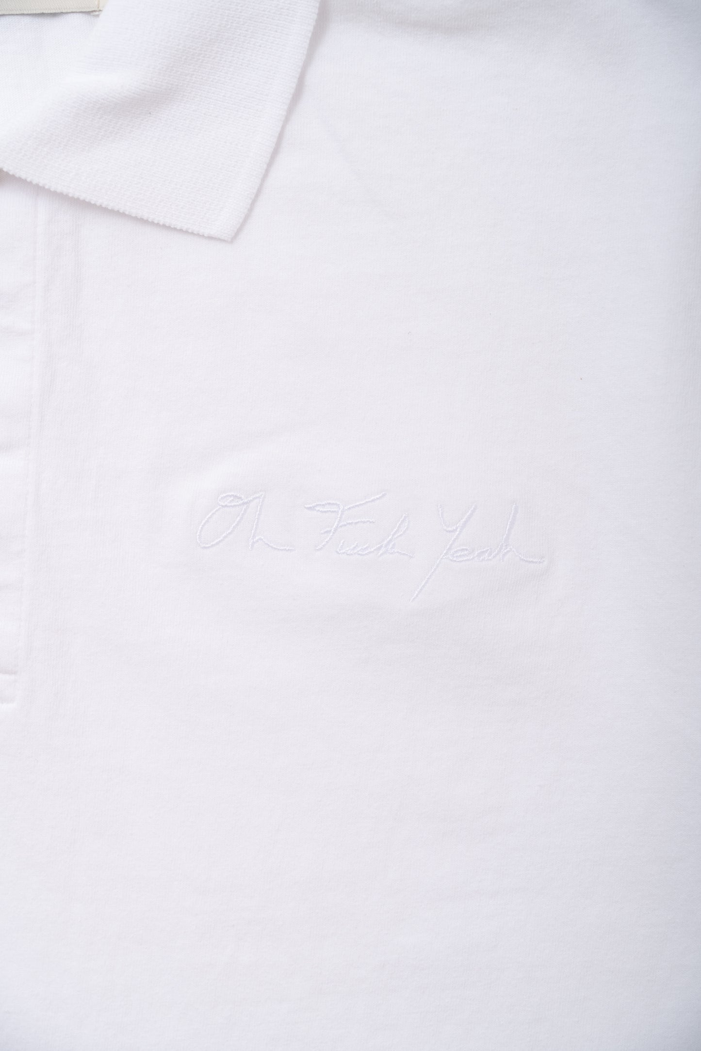 Classic Signature Polo - White