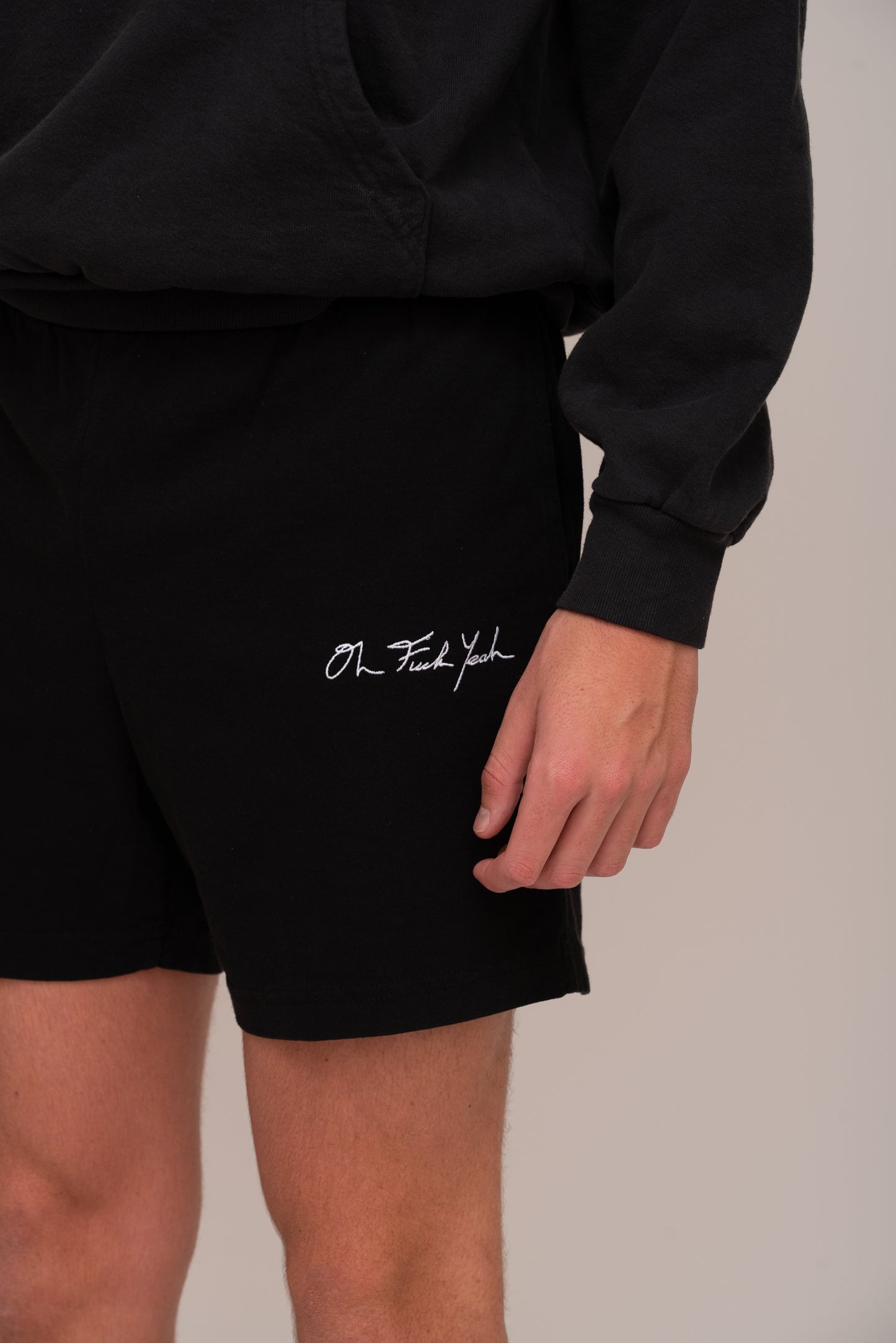 Deluxe Terry Signature Short - Black