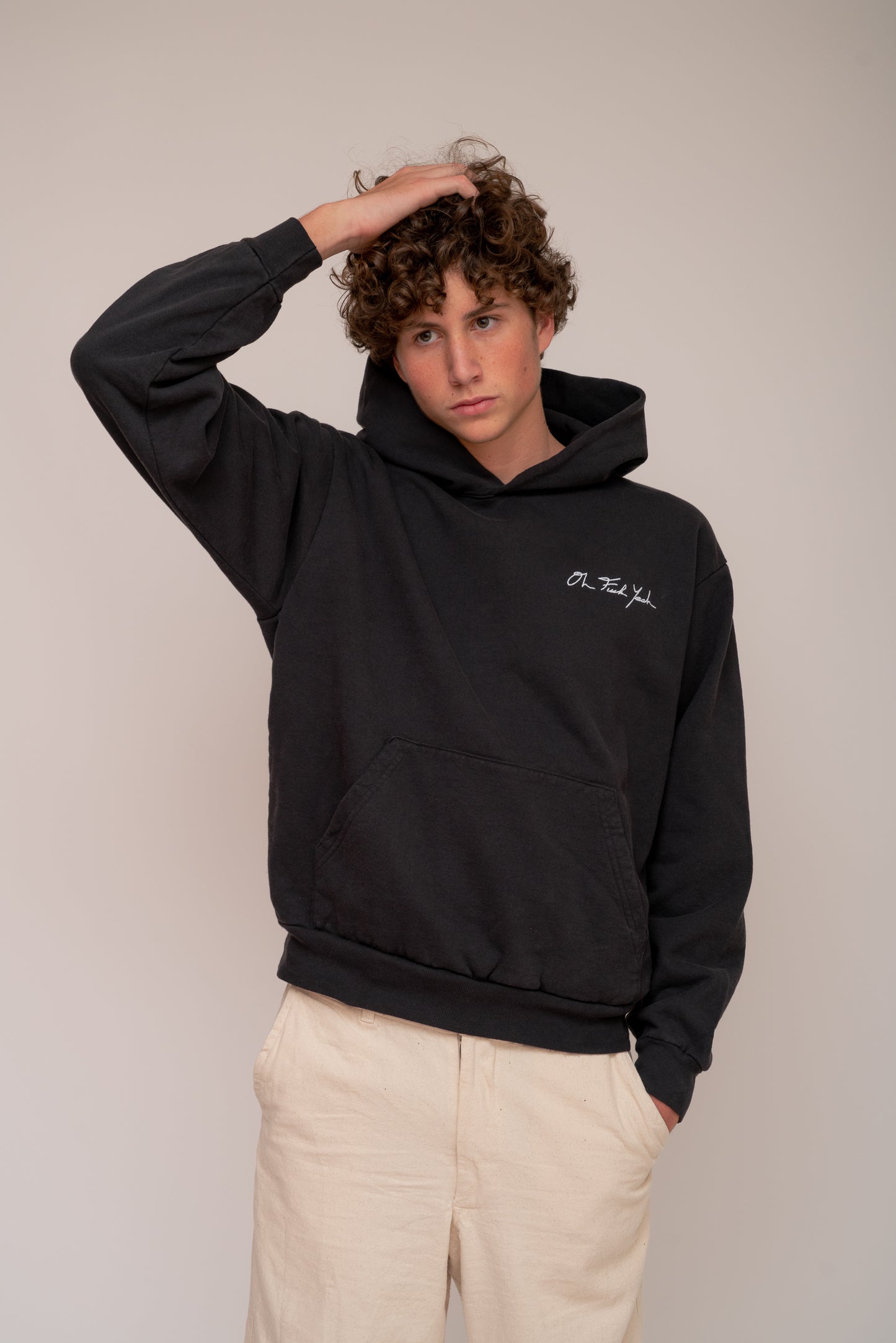 Classic Signature Hoodie - Black
