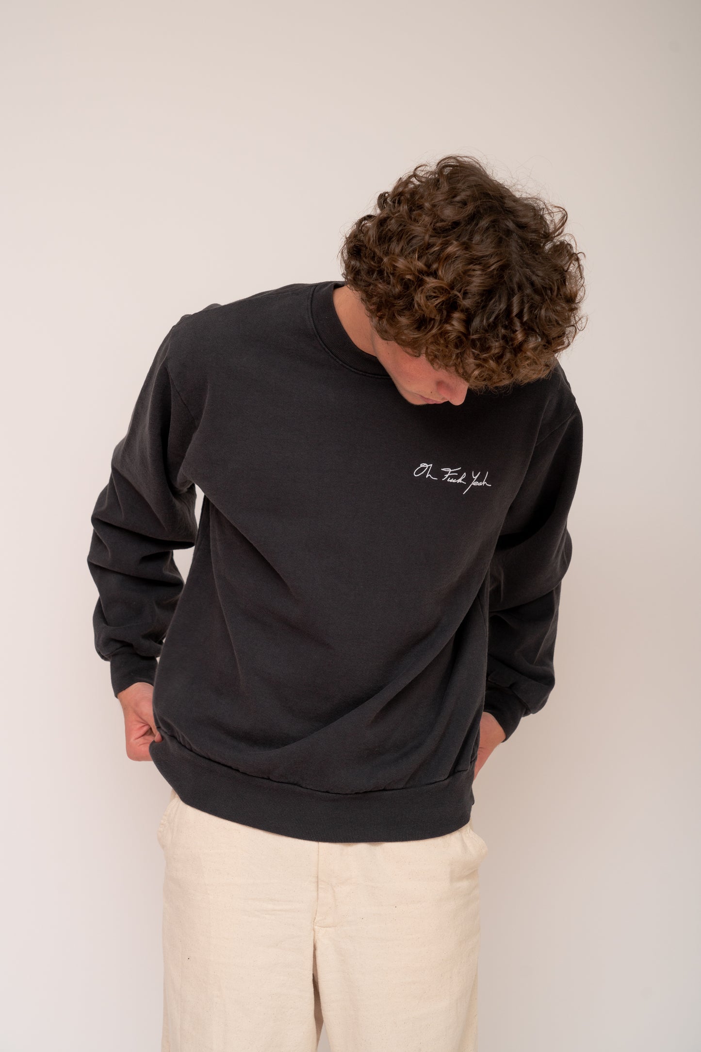 Classic Signature Crew - Black