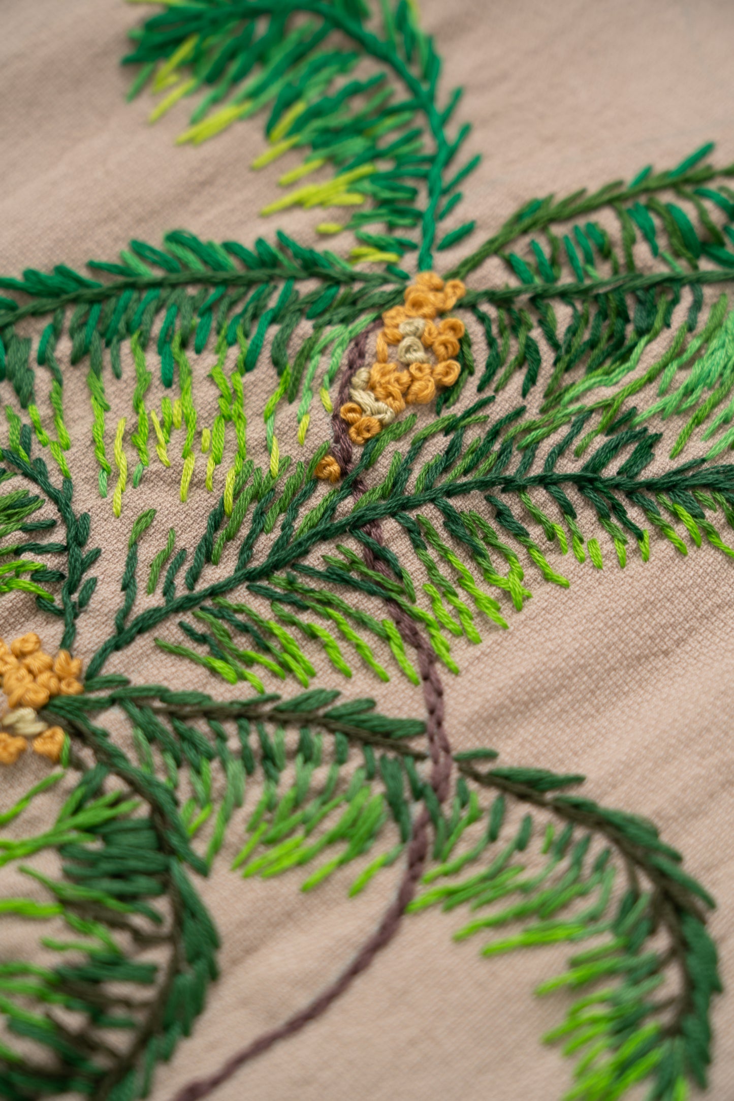 Crinkle S/S Shirt - Oversized Palm