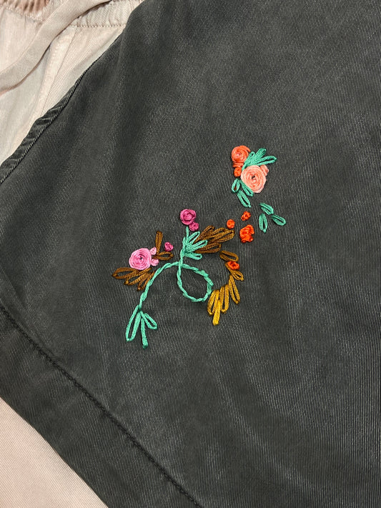 Horizon 6.5" Short - Floral Contrast