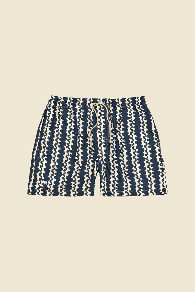 Blue Scribble Swim