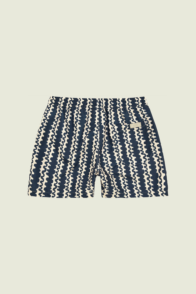 Blue Scribble Swim