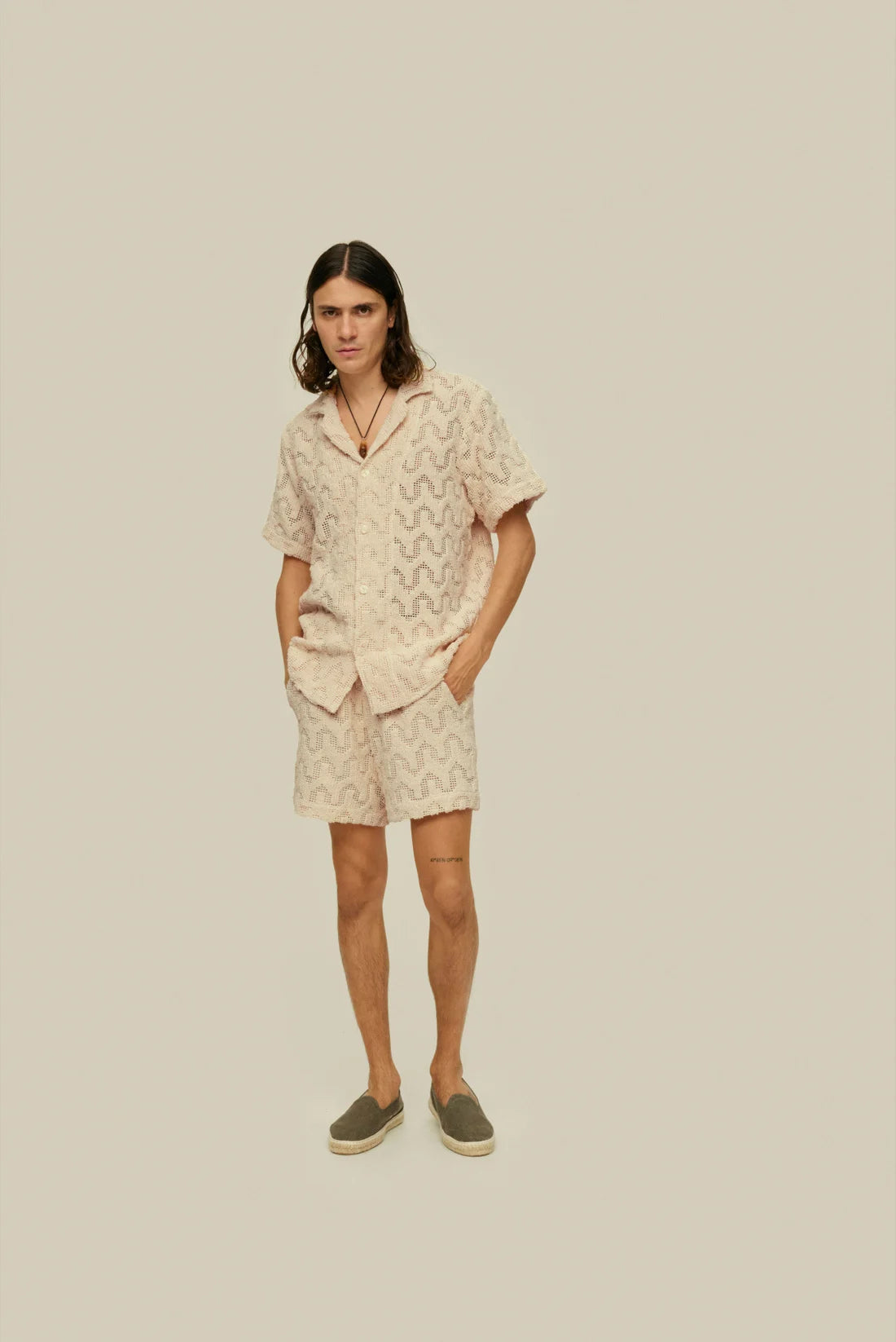 ATLAS CUBA CROCHET SHIRT