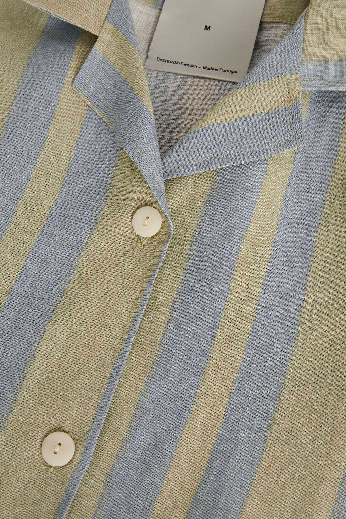 MIST STRATA CUBA LINEN SHIRT