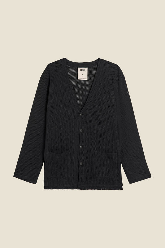 NERO NET CARDIGAN