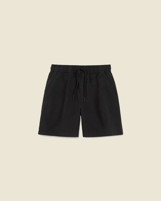 Porto Linen Short - Black