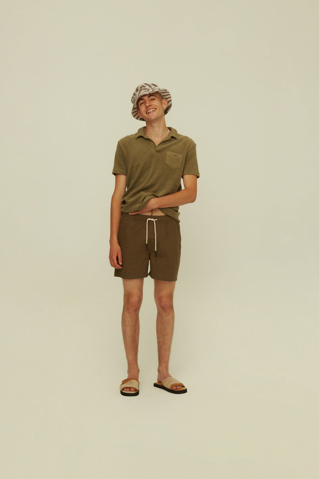 Army Linen Short