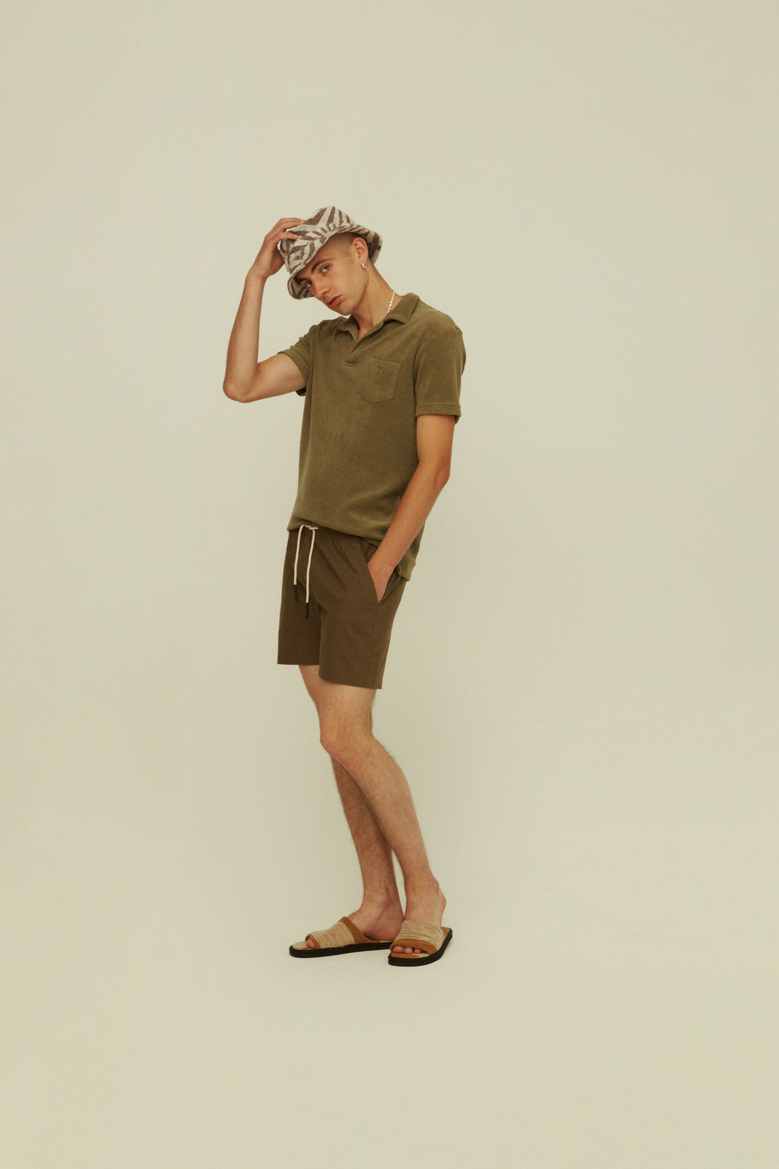 Army Linen Short