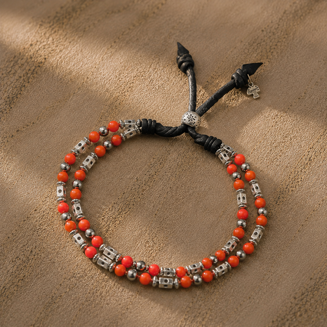 Hattie Bracelet - Coral