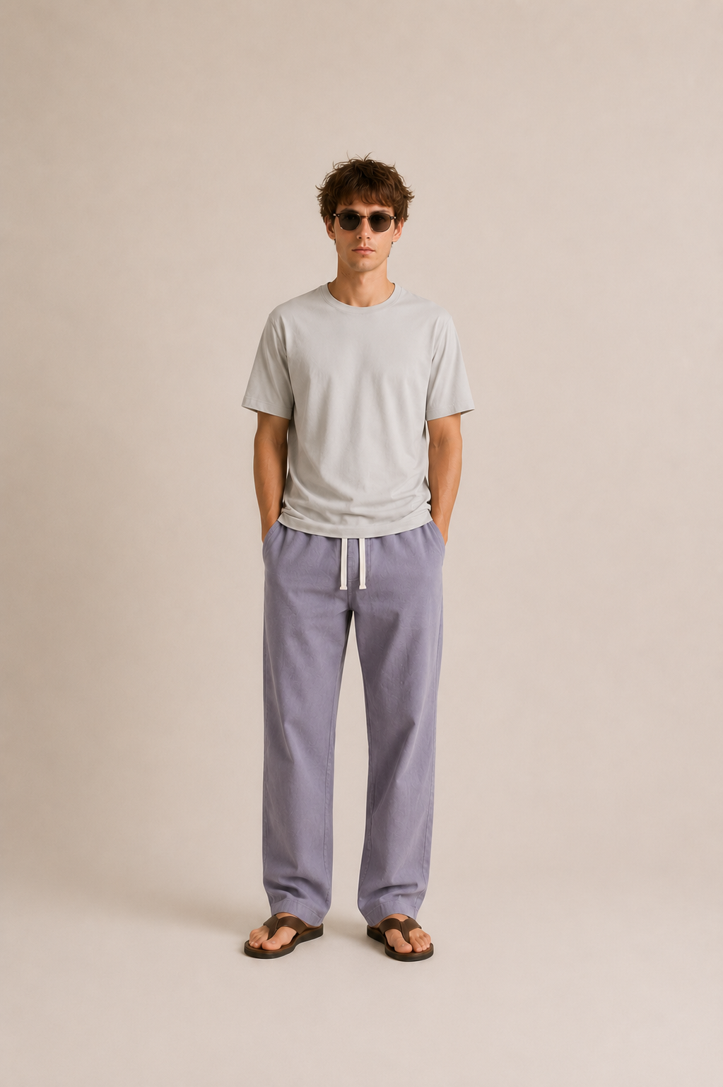 Luxe Supima Tee - Silver Spring