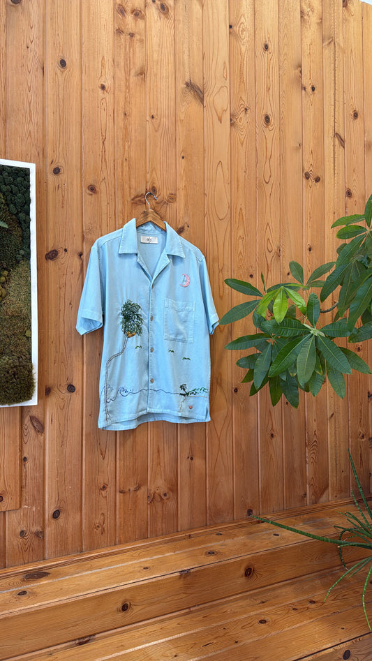 Crinkle S/S - Miami Escape