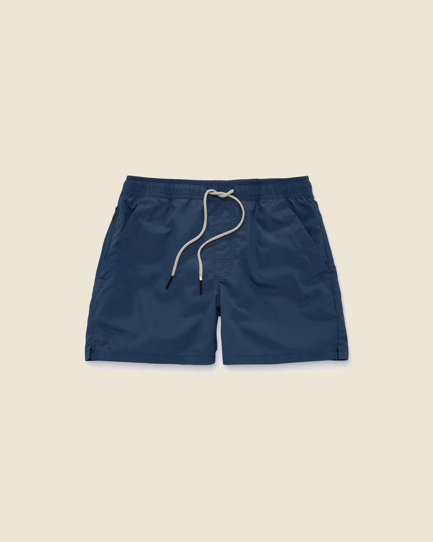 Navy Nylon Swim