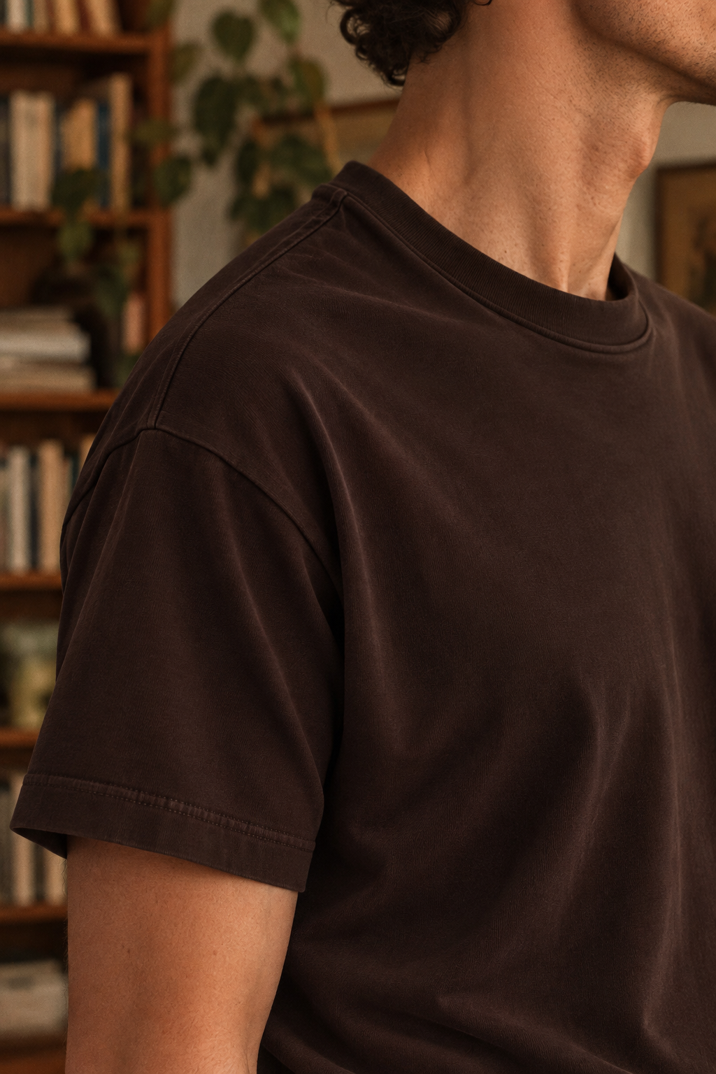 Luxe Supima Tee - Holy Wood
