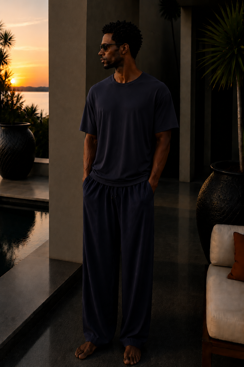 Essential Tee - Navy Night