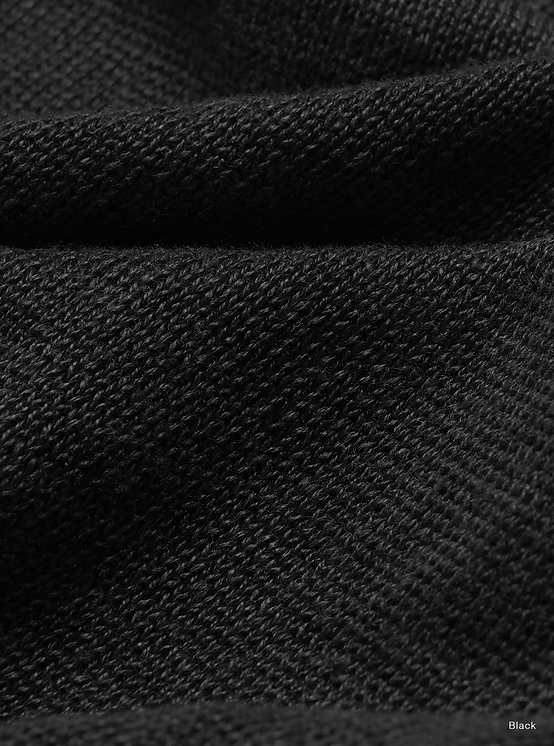 Crew Neck Short Sleeve - Black