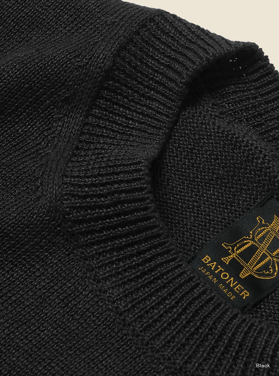 Crew Neck Short Sleeve - Black