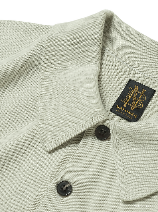 Caribbean Sea Island Cotton Polo - Seafoam