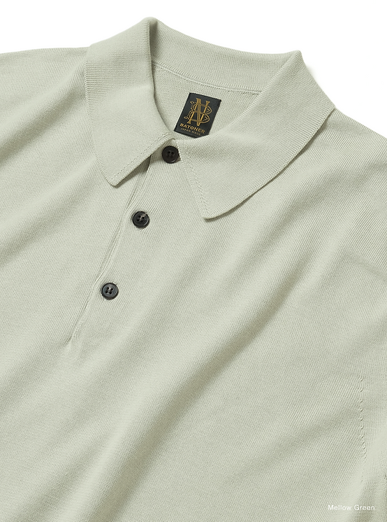 Caribbean Sea Island Cotton Polo - Seafoam