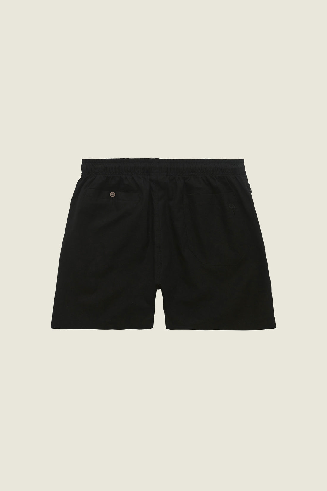 Black Linen Short