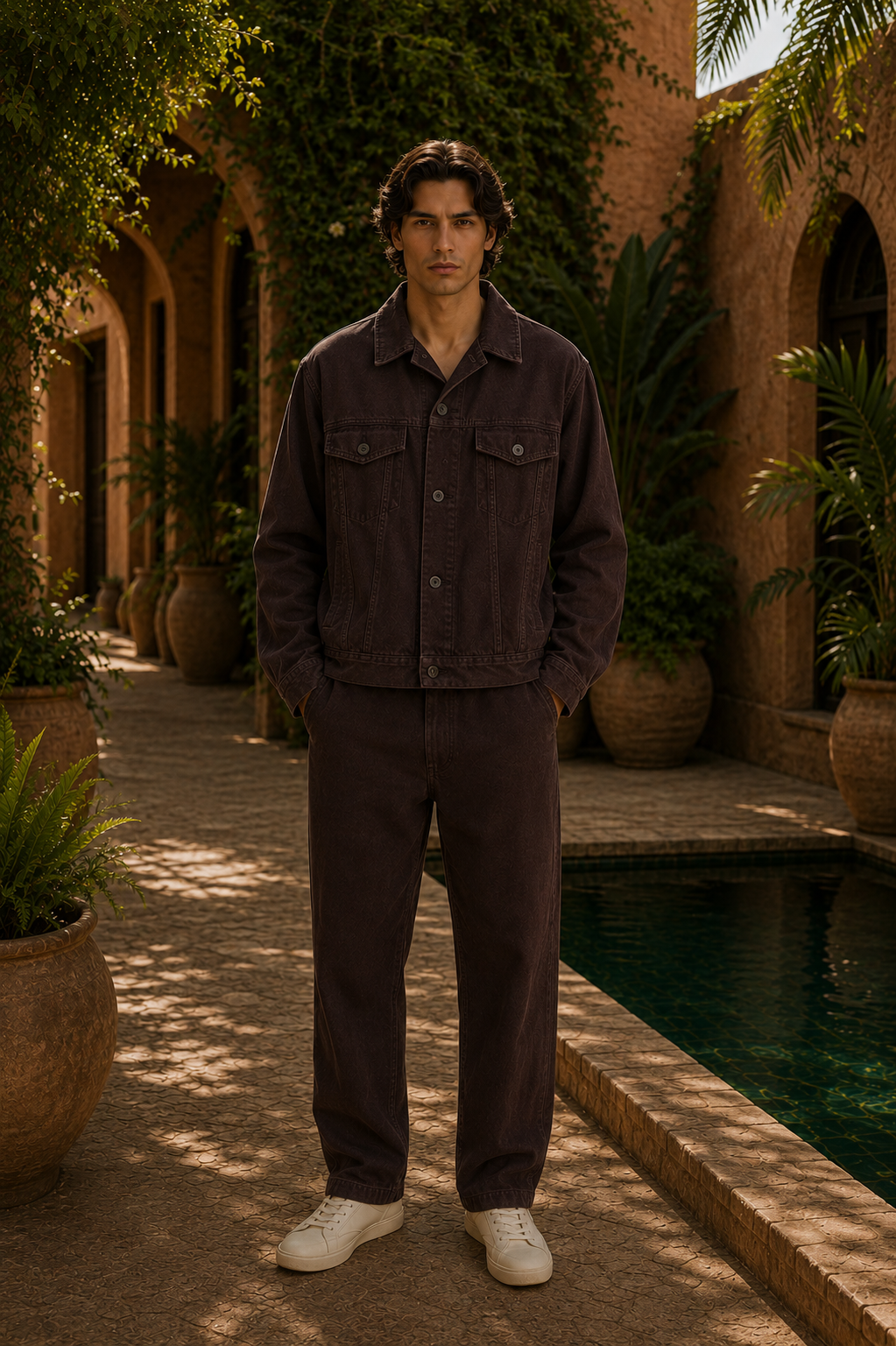 Heavy Cotton Twill Pant - Holy Wood