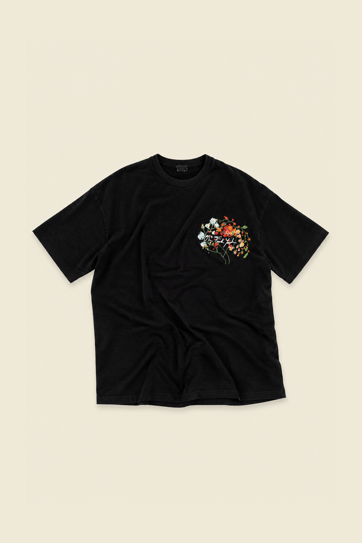Signature Slub Tee- Vintage Floral